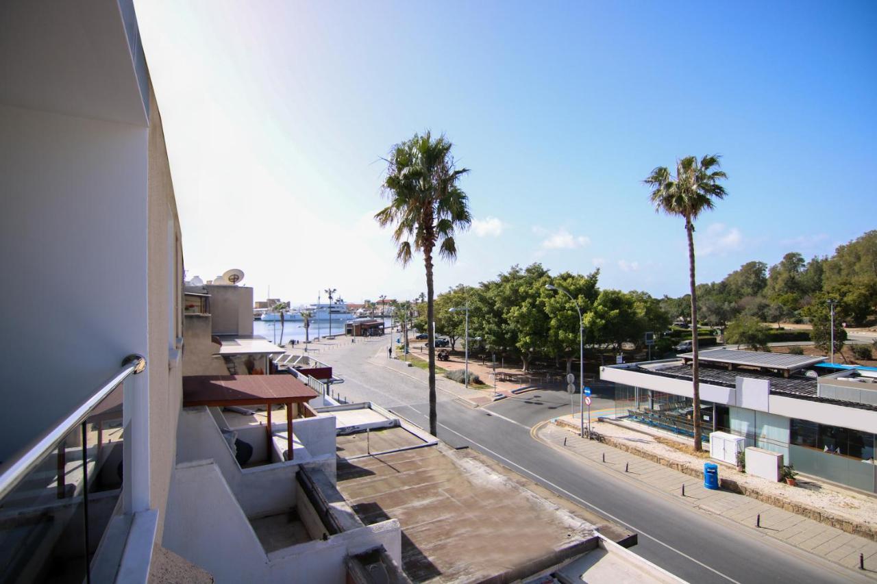 Ferienwohnung Phaedrus Living - Seaside Executive Flat Harbour 205 Paphos Exterior foto